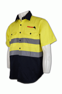 SE014 Cheap Security Uniform Shirts uniform tailor made team group security hk company supplier hong kong